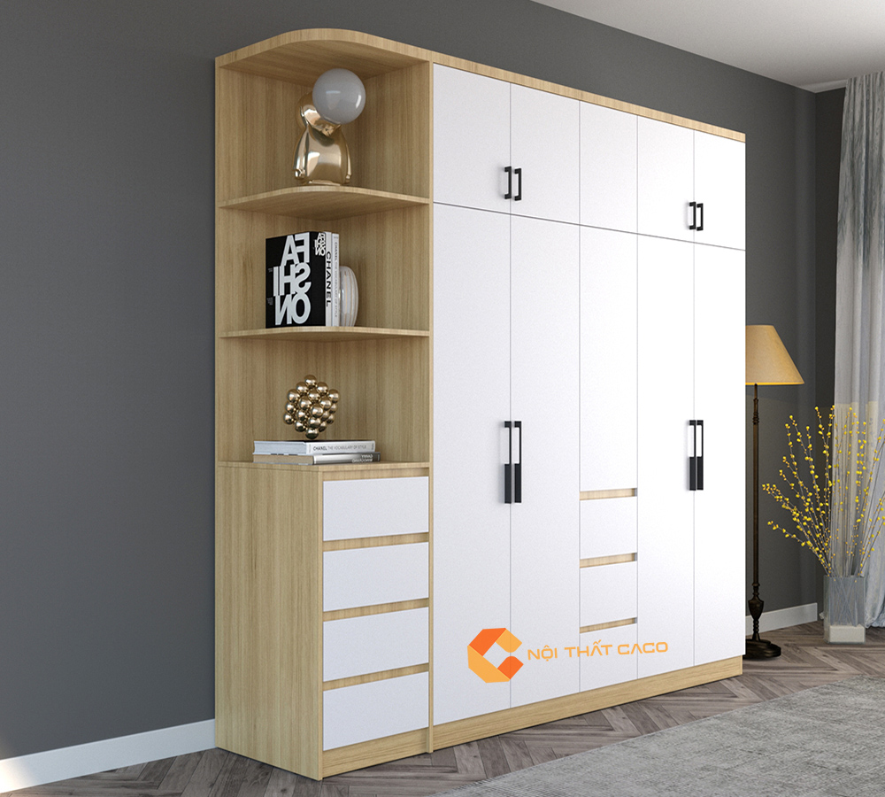 Tủ Quần Áo Tối Giản Hiện Đại - Phong Cách Thiết Kế Mà Ai Cũng Thích