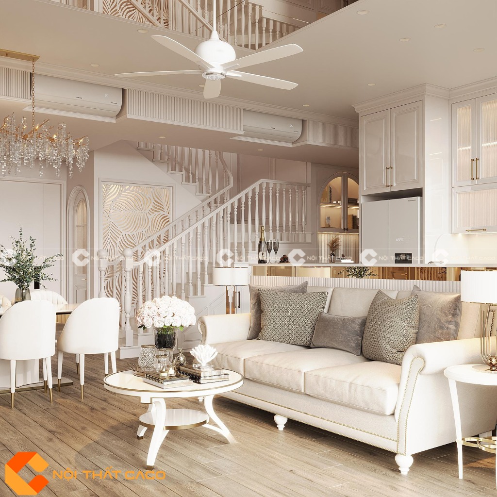 Thi công nội thất nhà phố cho chị Thơ ở Tân Bình