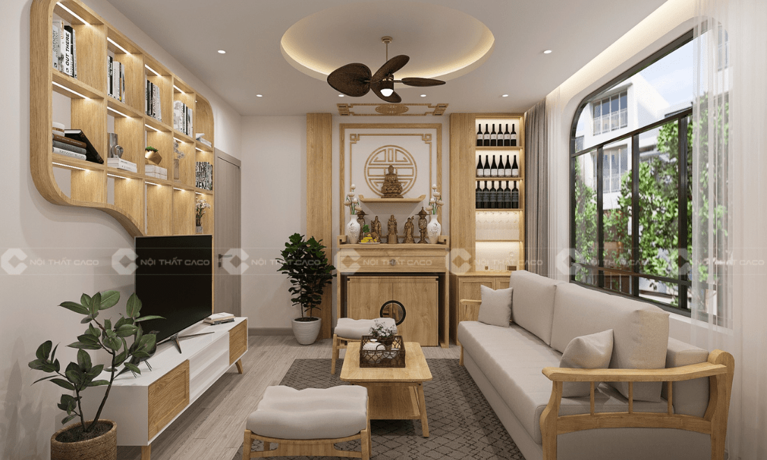 Nội thất phòng thờ