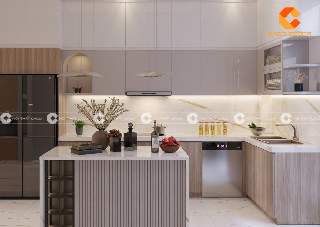 Xu hướng thiết kế phong cách bếp tối giản 2025, đừng bỏ lỡ