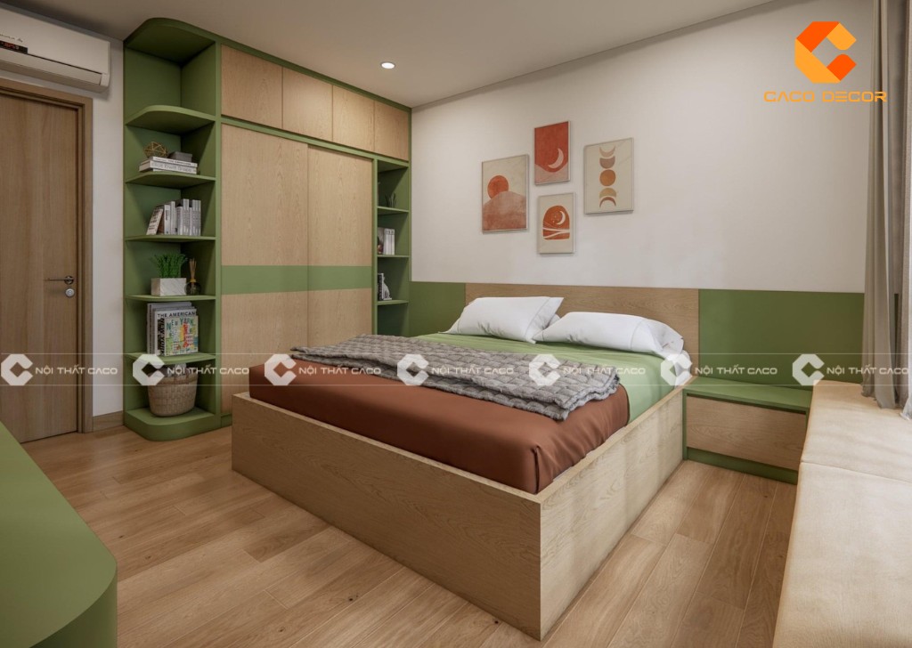 Xu hướng thiết kế phòng ngủ màu pastel trong năm 2025